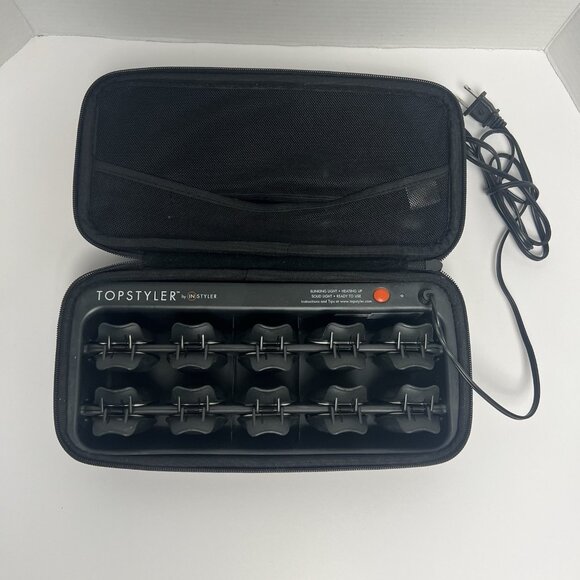 TopStyler by Instyler Heated Ceramic Styling Shell Clips Styling Hair - Picture 1 of 5